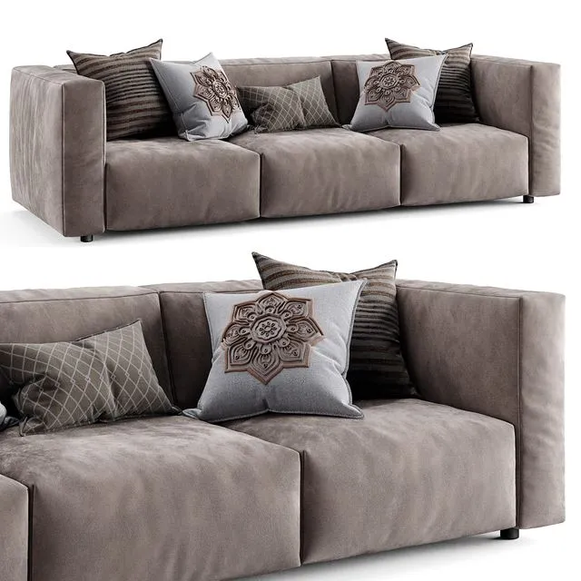 Prostoria Sofa Match 3D Model Prostoria Sofa Match 3D Model