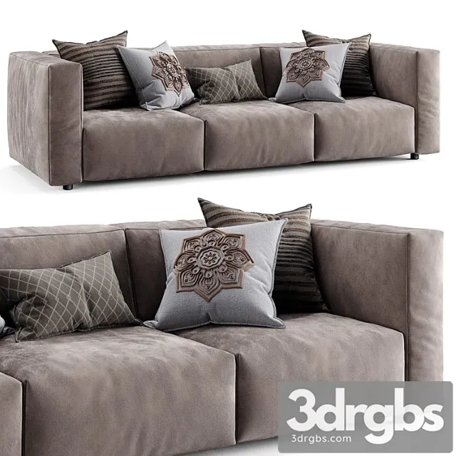 Prostoria Sofa Match 6 3D Model Download