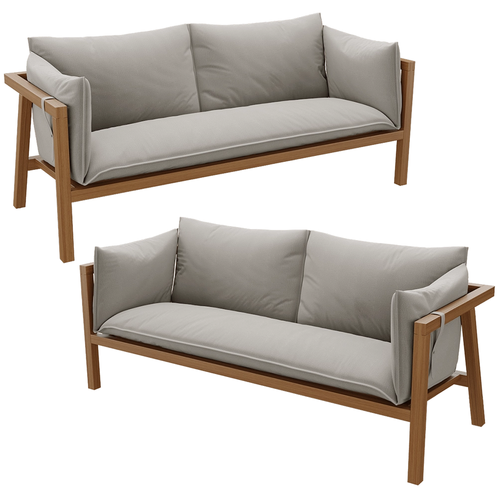 Prostoria – Sofa outdoor Umomoku 3D Model