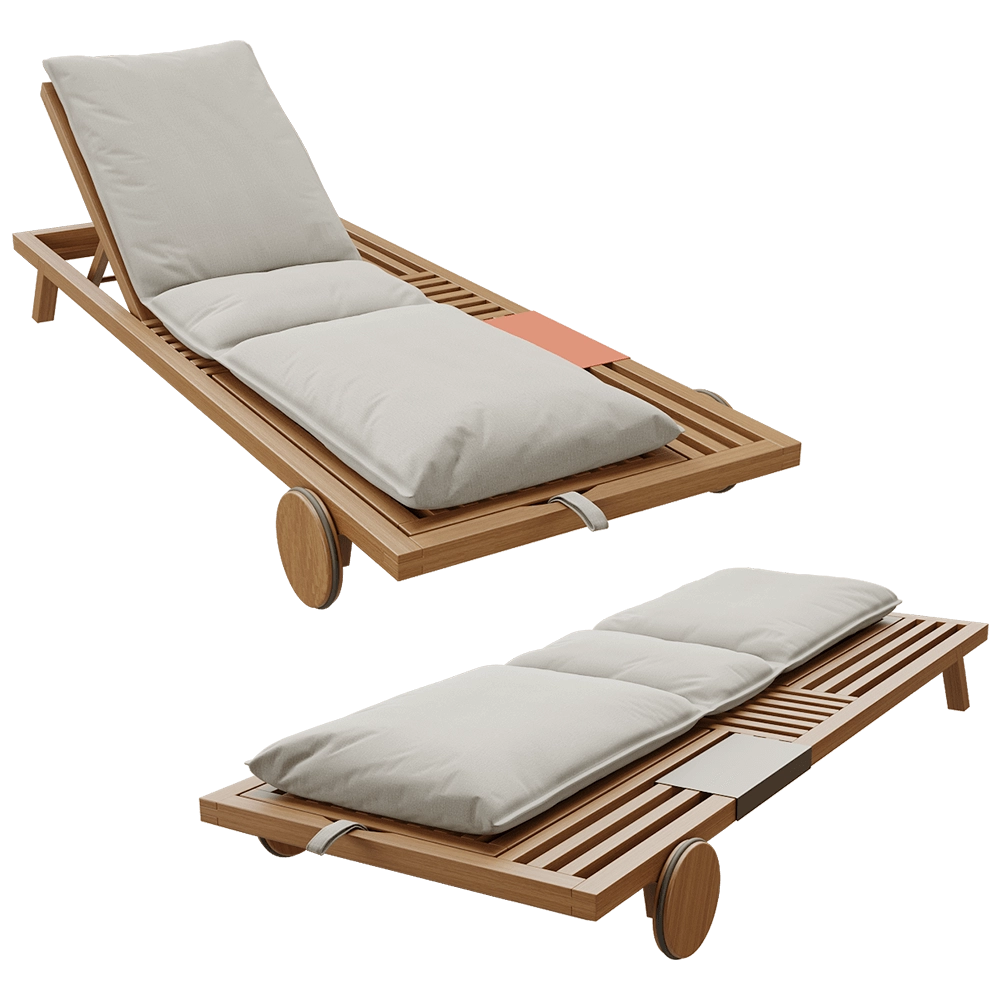 Prostoria – Sunlounger Umomoku 3D Model