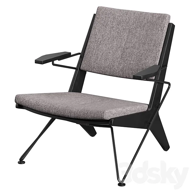 Prostoria Toggle easy chair 3D Model