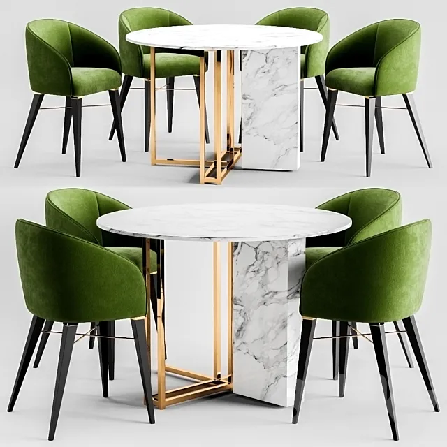 Prosvir table chair 3DModel