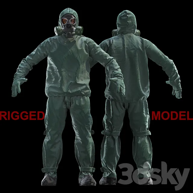 Protective suit 3DModel