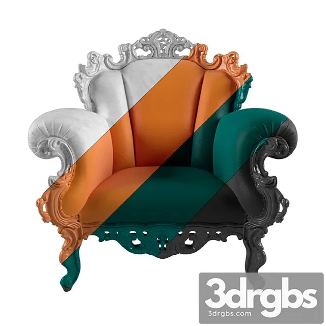Proust armchair 3D Model Download