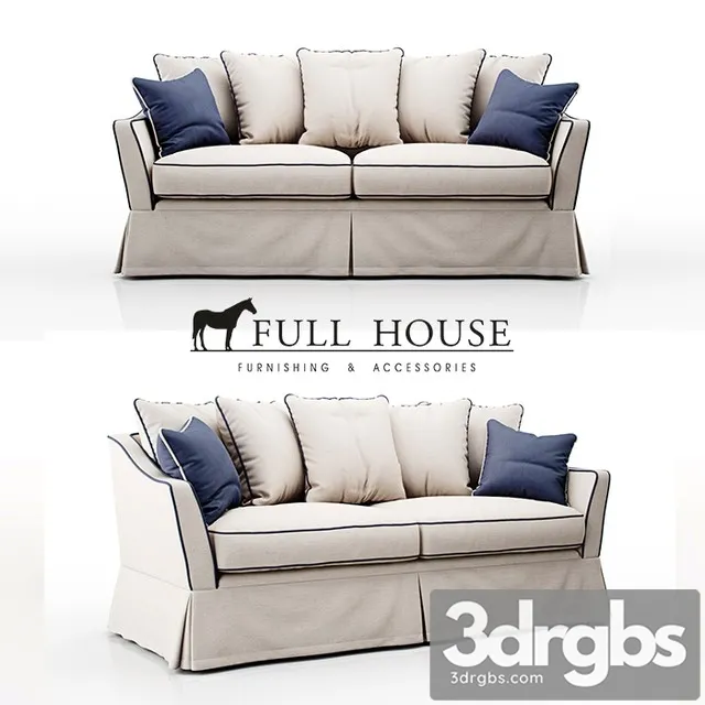 Provance Sofa Om 3D Model Download
