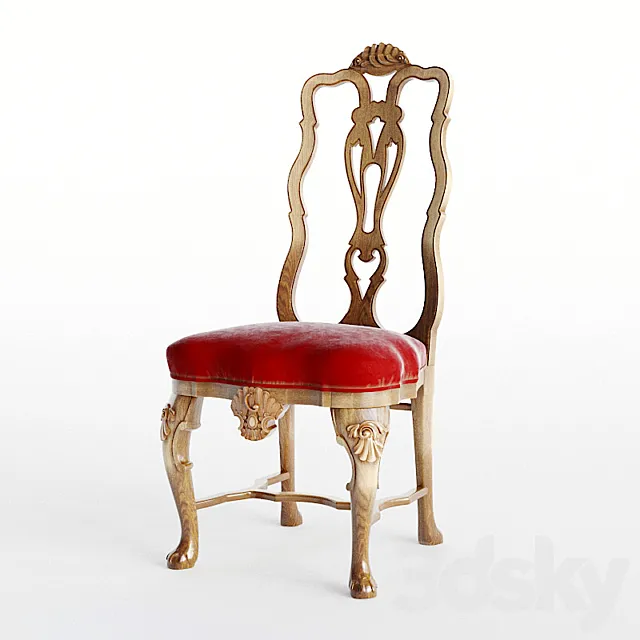 Provasi Carved Chair 3DModel