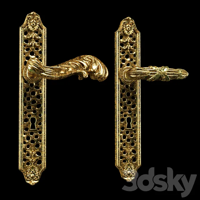 PROVASI Door Handle 3D Model