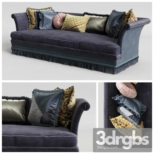 Provasi Dorian Sofa 3D Model Download