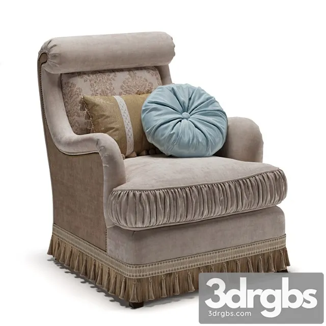 Provasi montenapo armchair 3D Model Download