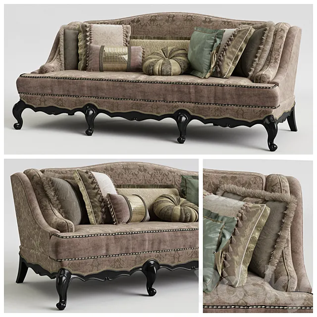 Provasi PR 1201-720 Darcy Sofa 3DModel Provasi PR 1201-720 Darcy Sofa 3DModel