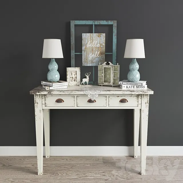 “provence contest” Decorative set 3D Model