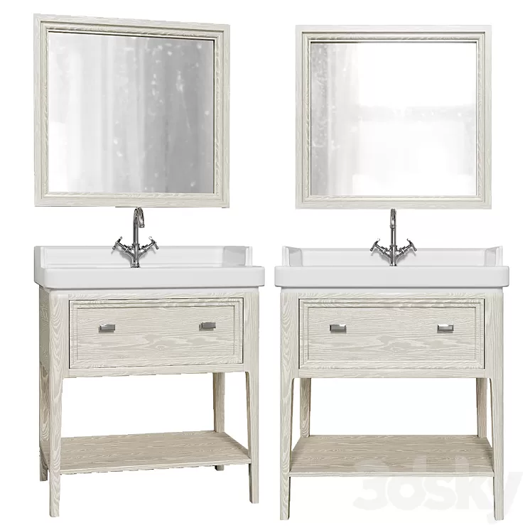 Provence furniture 3D Model Provence furniture 3D Model