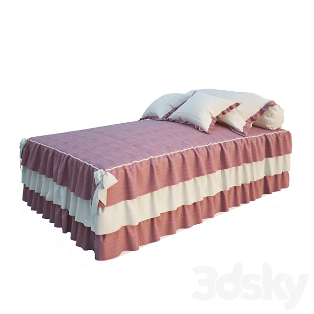 Provence linens 3DModel