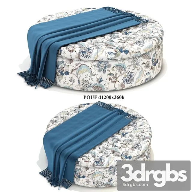 Provence pouf Provence pouf