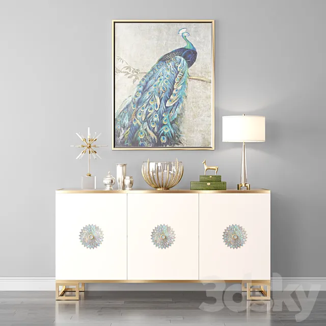 Prynne credenza 3DModel Prynne credenza 3DModel