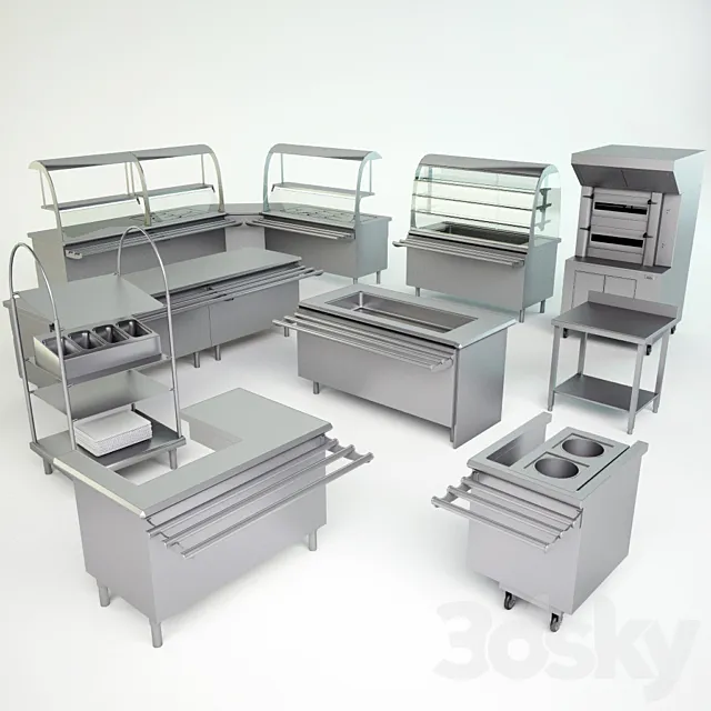 Public Catering SRG 3D Model Public Catering SRG 3D Model