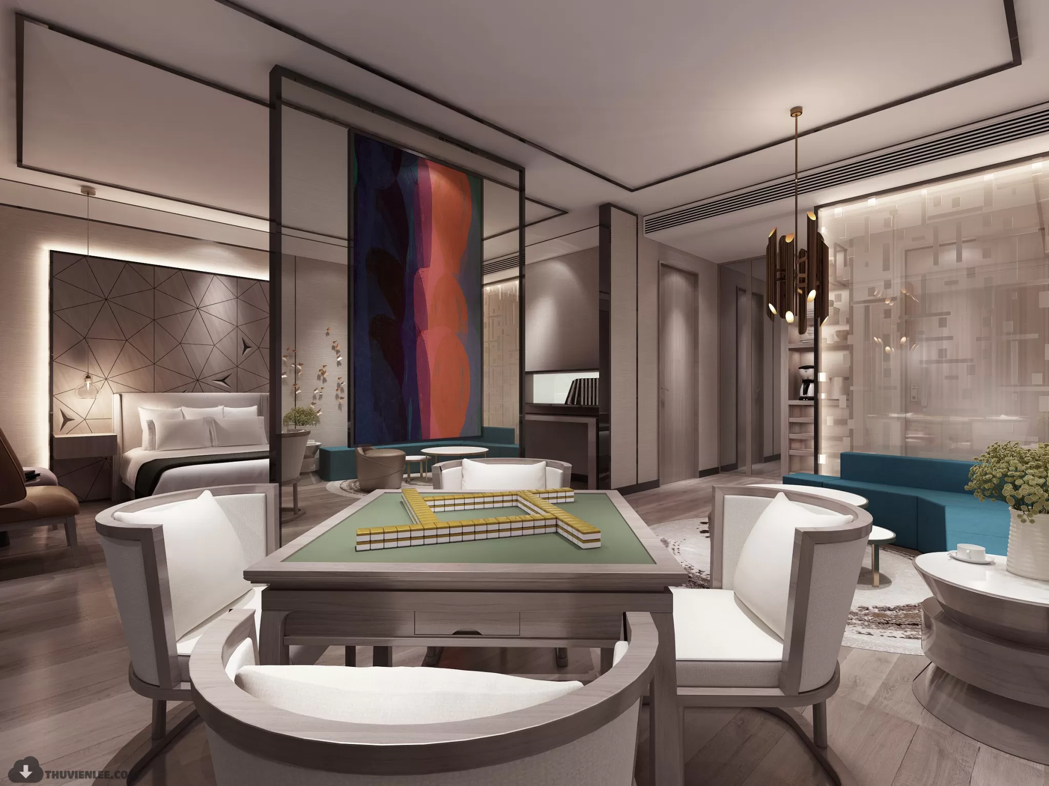 PUBLIC COMMERCE SPACE 3D MODEL – PUBLIC SPACE – 60