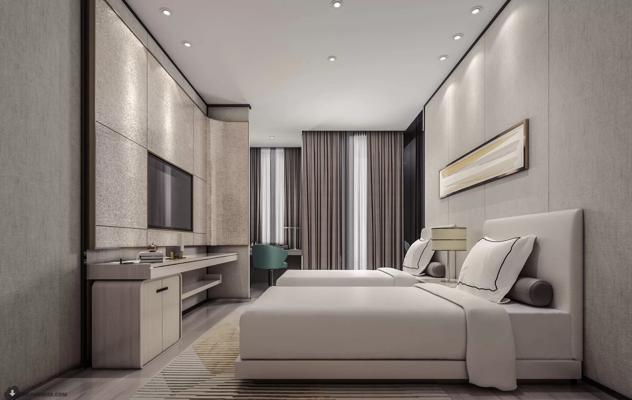 PUBLIC COMMERCE SPACE 3D MODEL – PUBLIC SPACE – 63