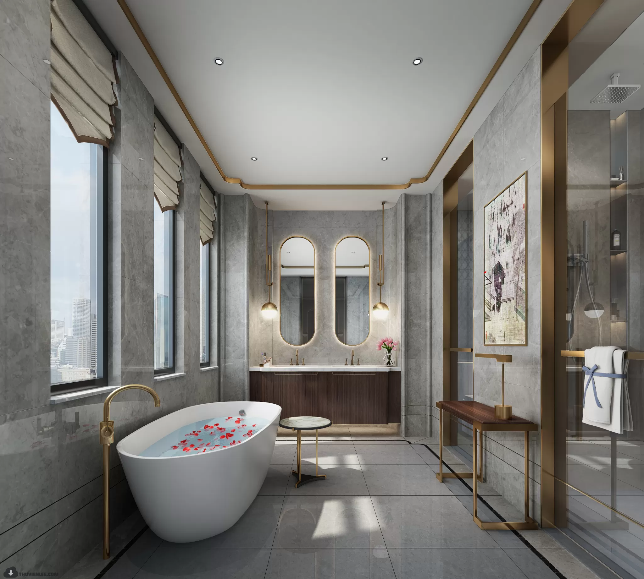 PUBLIC COMMERCE SPACE 3D MODEL – PUBLIC SPACE – 67