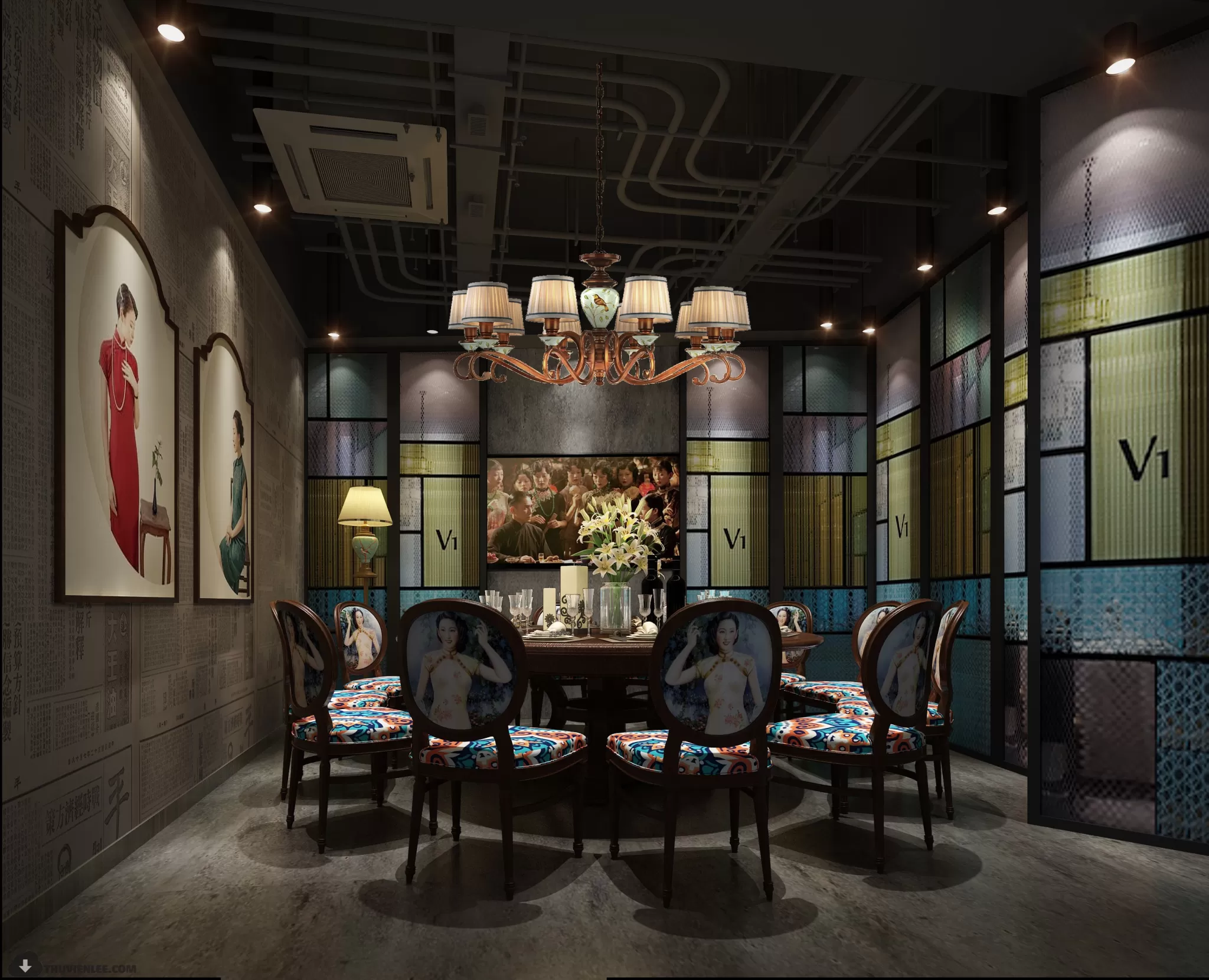 PUBLIC COMMERCE SPACE 3D MODEL – PUBLIC SPACE – 86