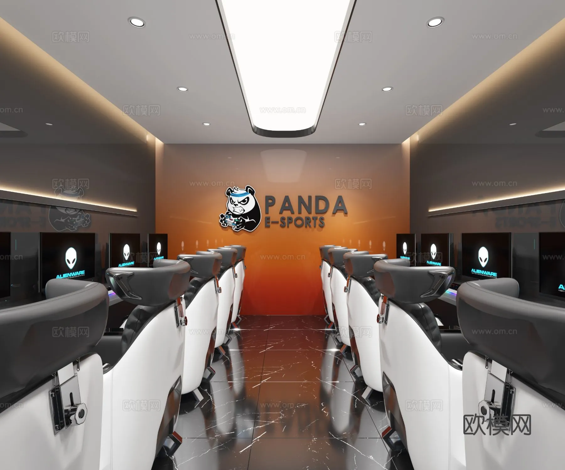 PUBLIC COMMERCE SPACE – 3D Model For Interior Design – 10902