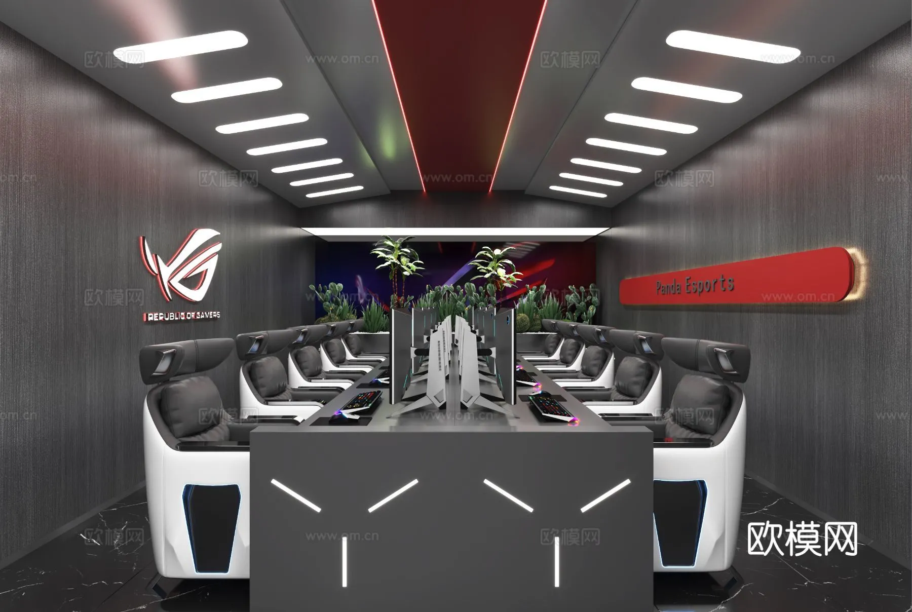 PUBLIC COMMERCE SPACE – 3D Model For Interior Design – 10903