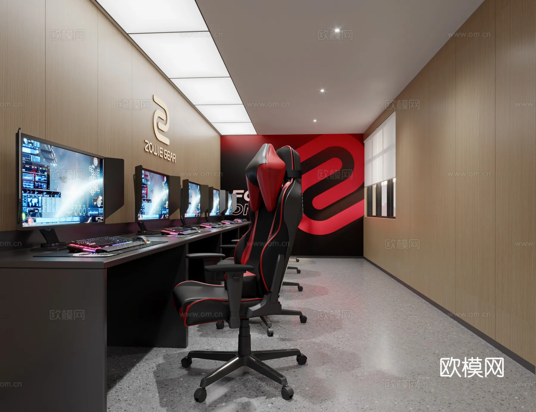 PUBLIC COMMERCE SPACE – 3D Model For Interior Design – 10912