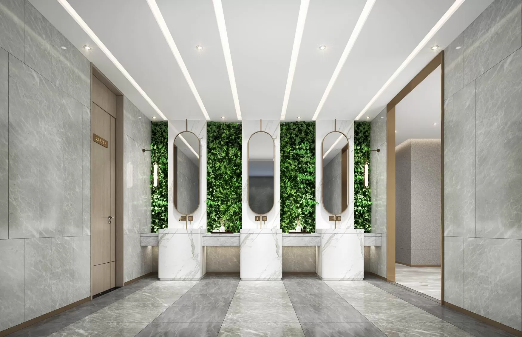 PUBLIC RESTROOM – 1920