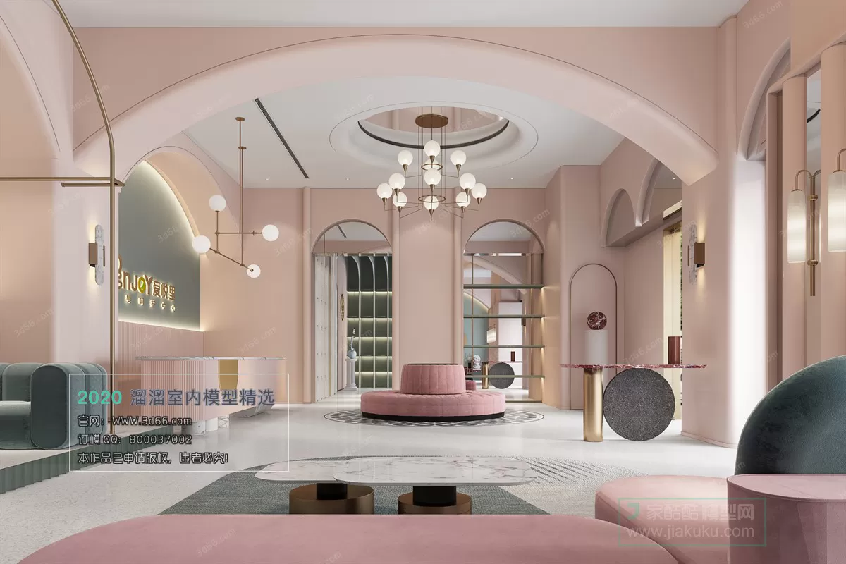 PUBLIC SPACE 3D MODEL – Lobby_Reception – 11 PUBLIC SPACE 3D MODEL – Lobby_Reception – 11