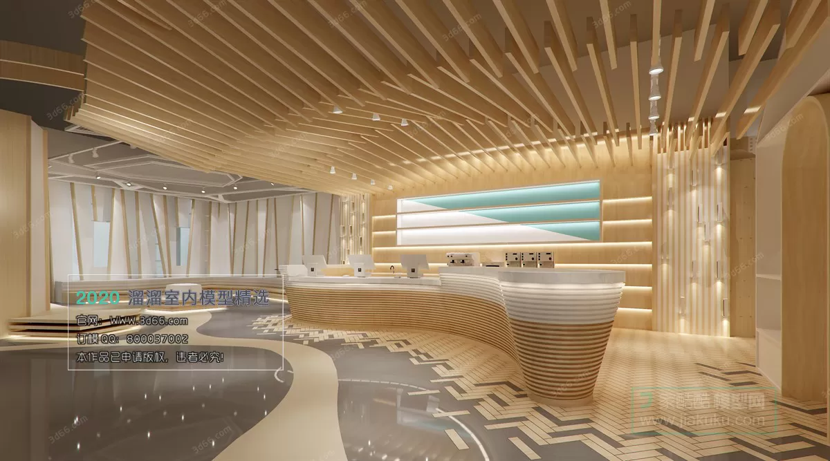 PUBLIC SPACE 3D MODEL – Lobby_Reception – 13 PUBLIC SPACE 3D MODEL – Lobby_Reception – 13