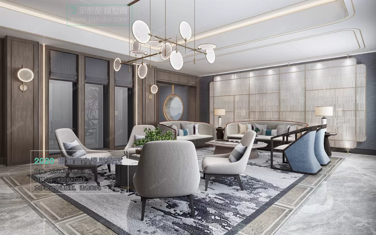 PUBLIC SPACE 3D MODEL – Office_Meeting_ReceptionRoom – 157