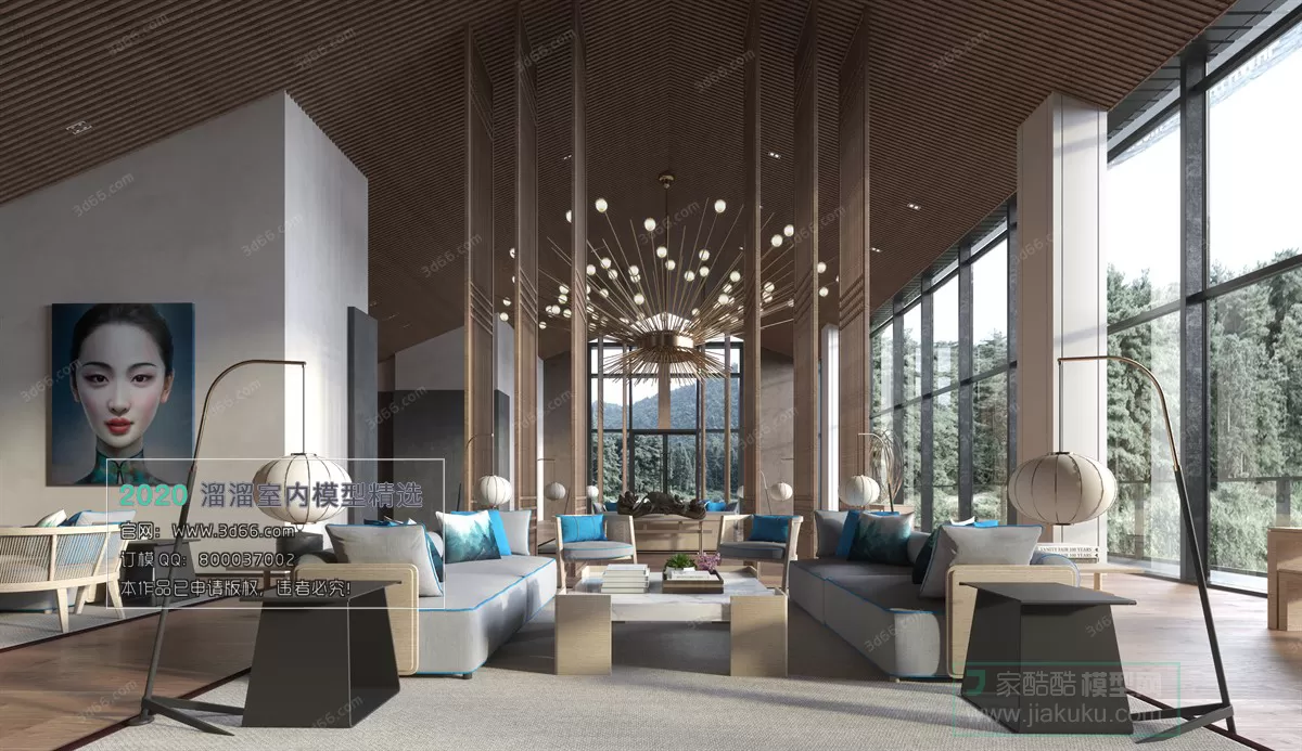 PUBLIC SPACE 3D MODEL – Office_Meeting_ReceptionRoom – 158