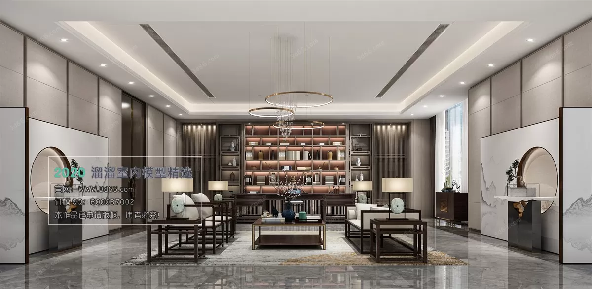 PUBLIC SPACE 3D MODEL – Office_Meeting_ReceptionRoom – 166