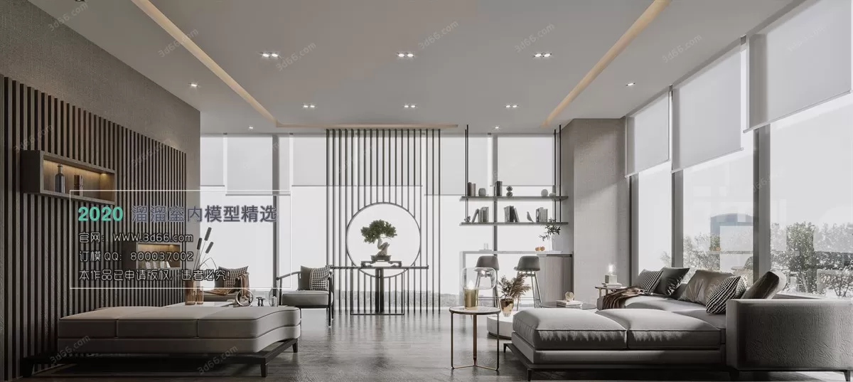 PUBLIC SPACE 3D MODEL – Office_Meeting_ReceptionRoom – 172