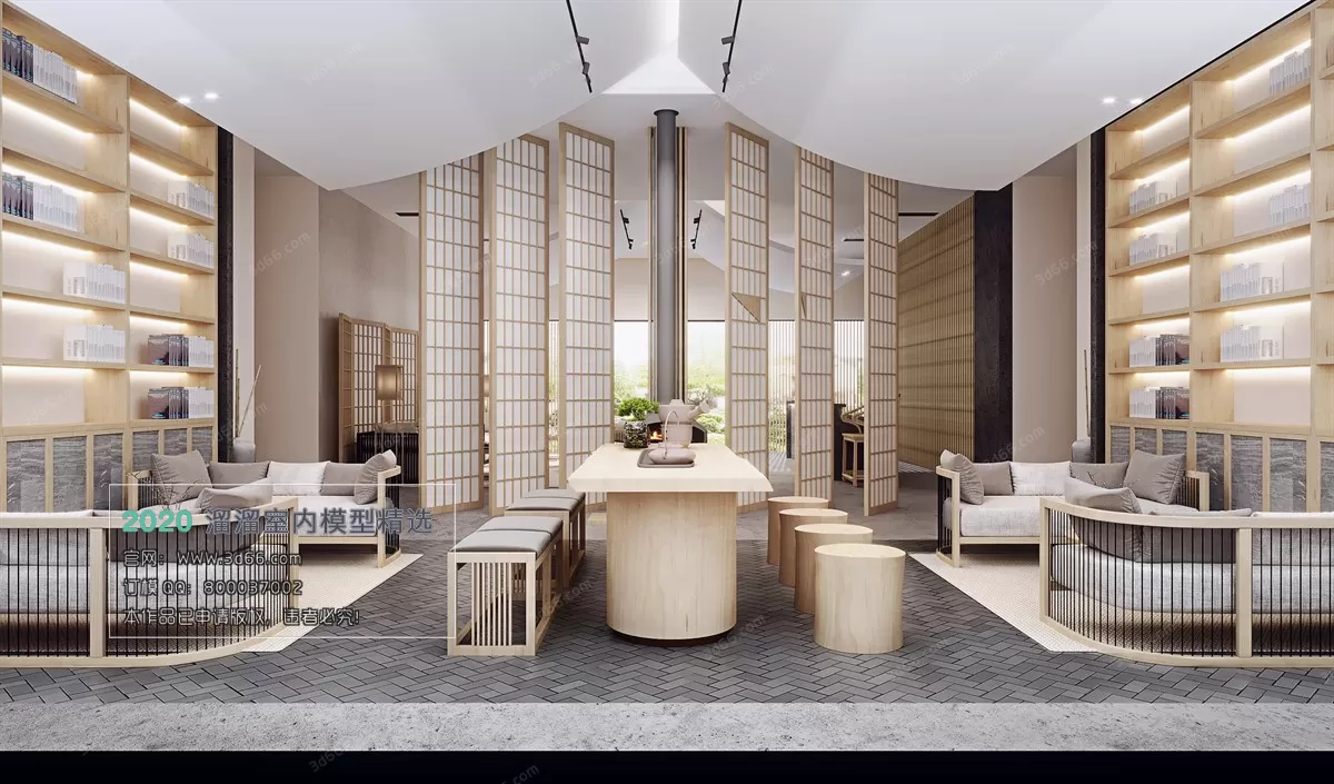 PUBLIC SPACE 3D MODEL – Office_Meeting_ReceptionRoom – 173