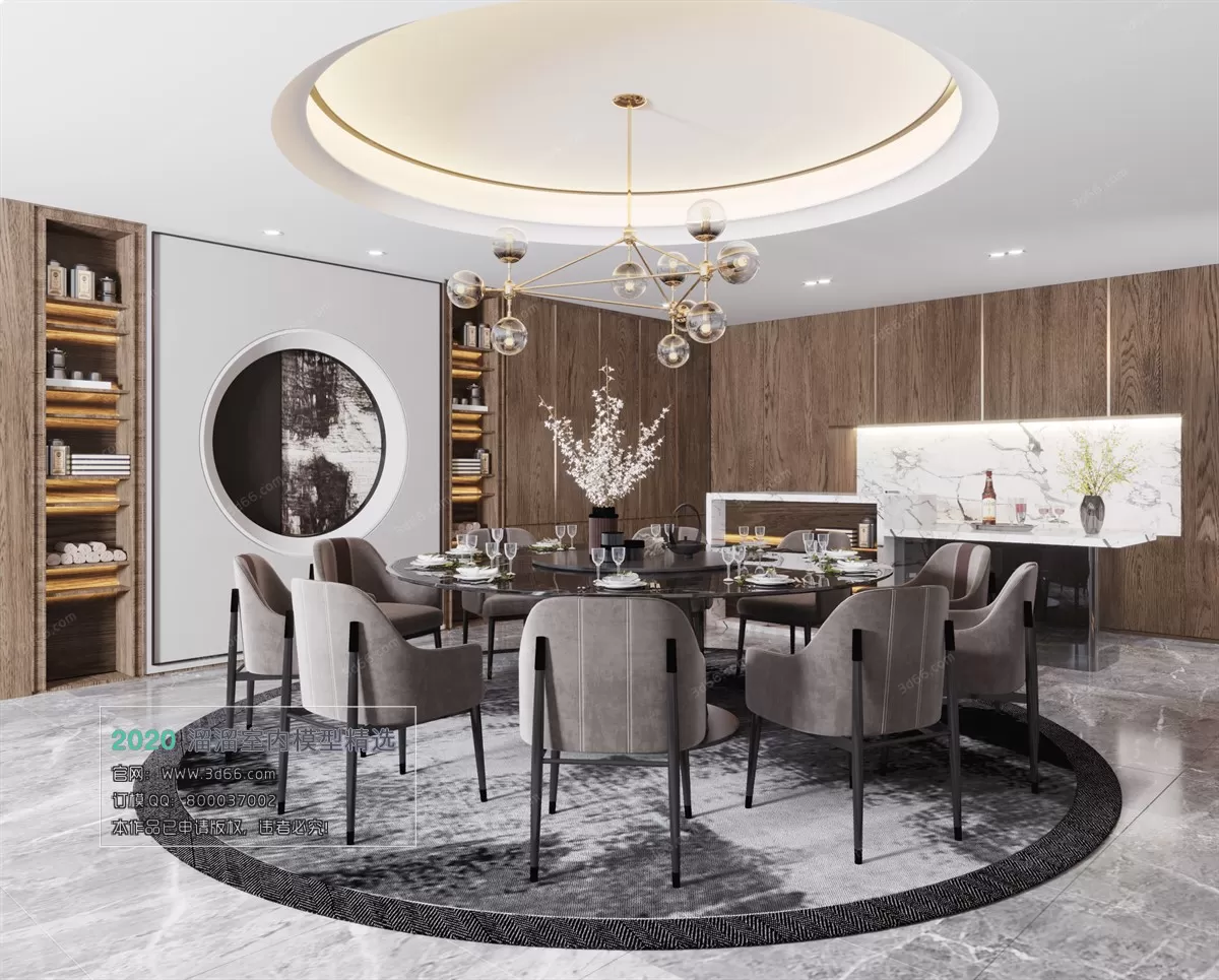 PUBLIC SPACE 3D MODEL – Compartment – 189