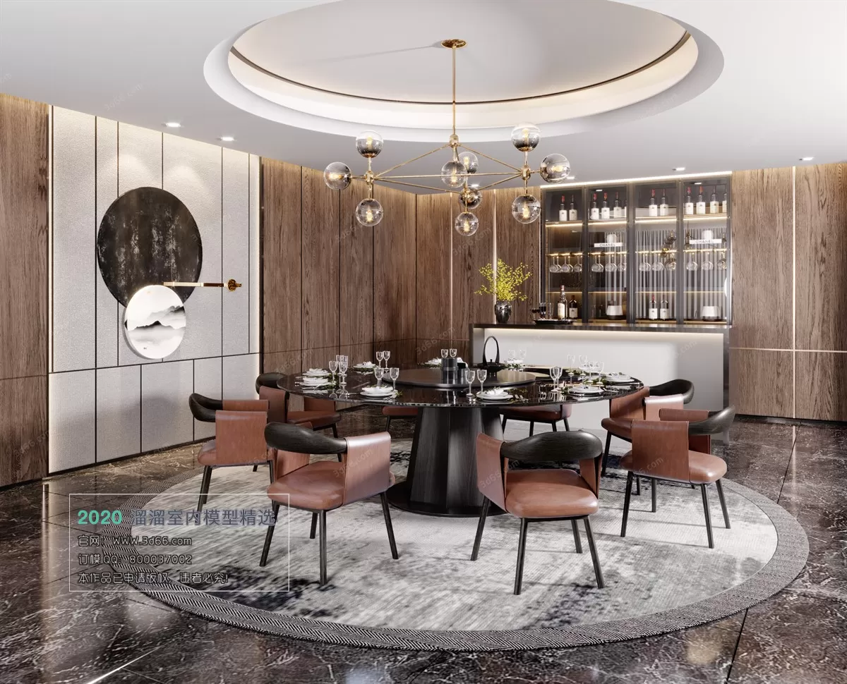 PUBLIC SPACE 3D MODEL – Compartment – 190