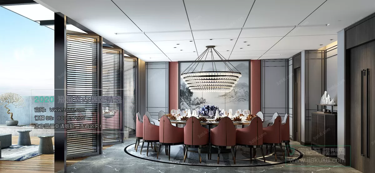 PUBLIC SPACE 3D MODEL – Compartment – 192