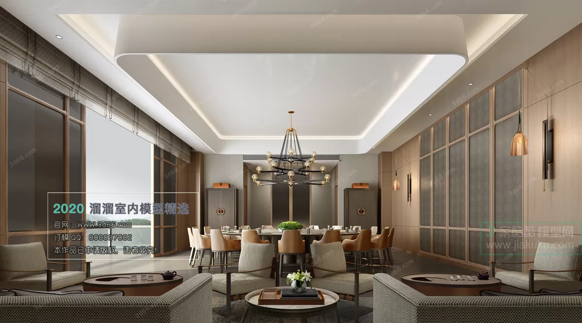 PUBLIC SPACE 3D MODEL – Compartment – 196