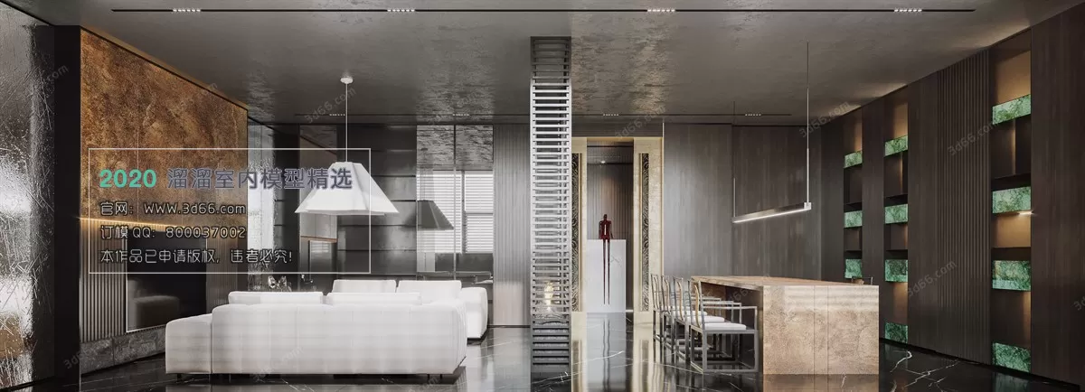 PUBLIC SPACE 3D MODEL – ClubHouse – 227