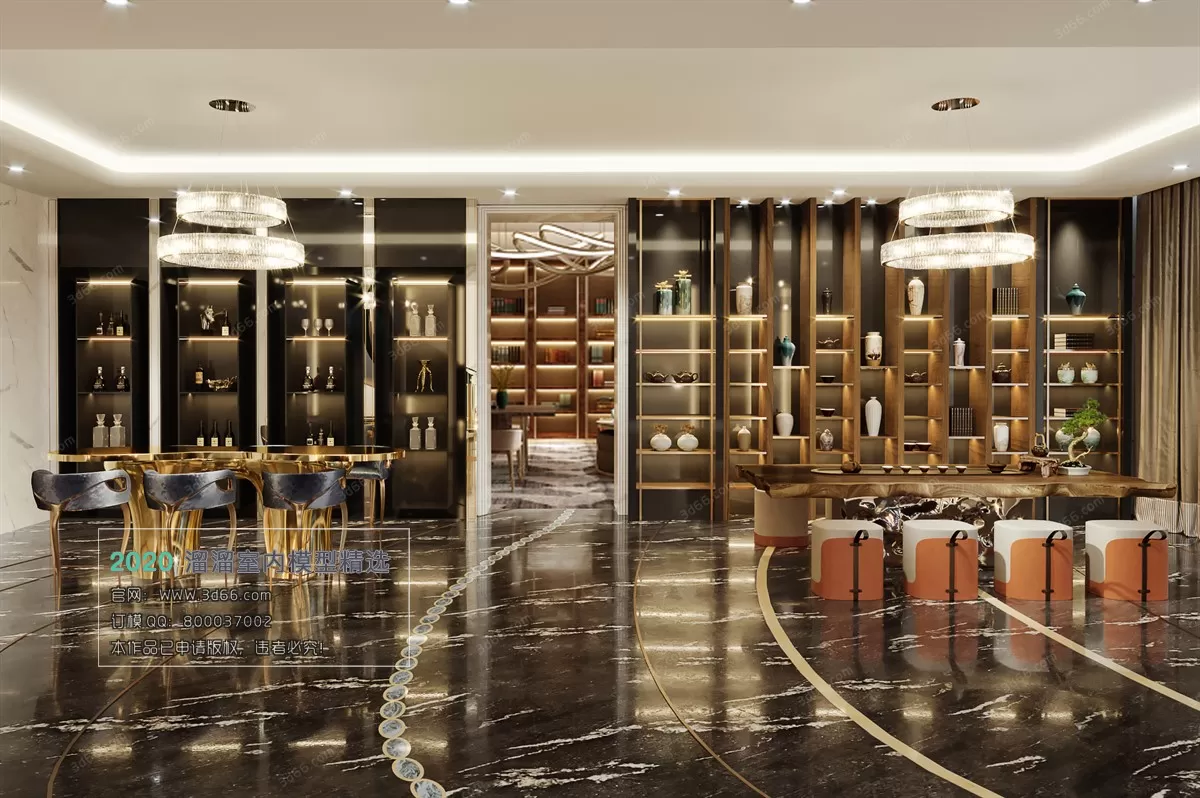 PUBLIC SPACE 3D MODEL – ClubHouse – 229