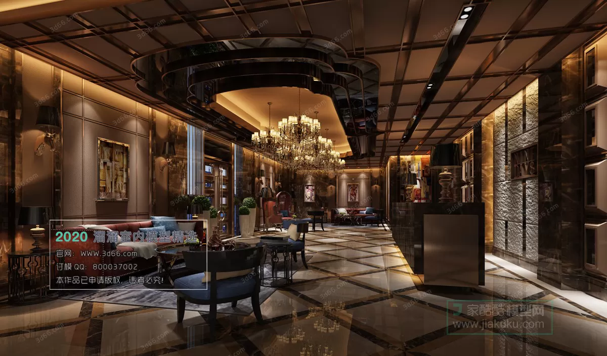 PUBLIC SPACE 3D MODEL – Lobby_Reception – 24 PUBLIC SPACE 3D MODEL – Lobby_Reception – 24