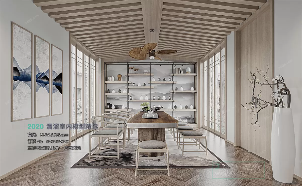 PUBLIC SPACE 3D MODEL – ClubHouse – 239