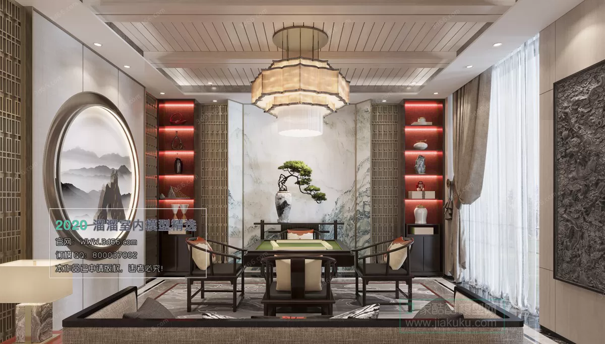 PUBLIC SPACE 3D MODEL – ClubHouse – 242