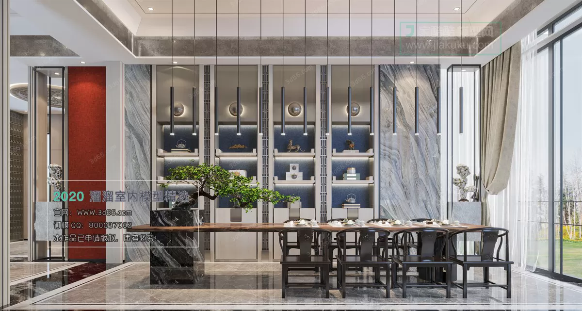 PUBLIC SPACE 3D MODEL – ClubHouse – 243