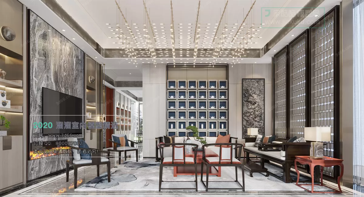 PUBLIC SPACE 3D MODEL – ClubHouse – 244