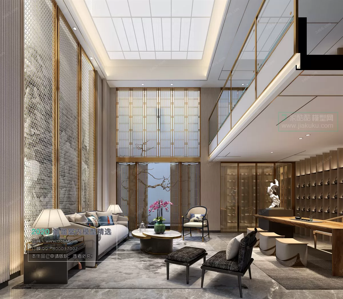 PUBLIC SPACE 3D MODEL – ClubHouse – 246