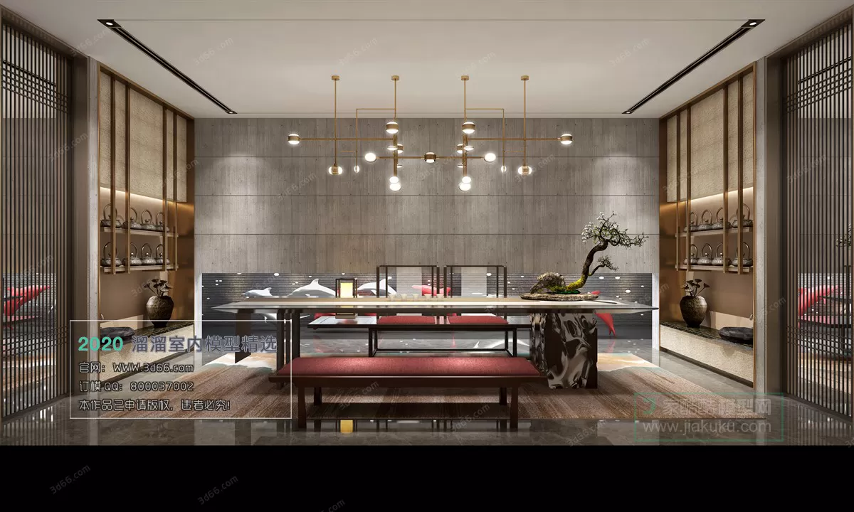 PUBLIC SPACE 3D MODEL – ClubHouse – 247