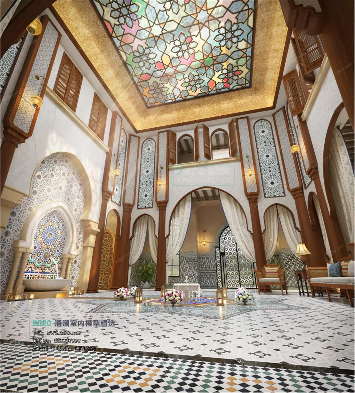 PUBLIC SPACE 3D MODEL – ClubHouse – 248