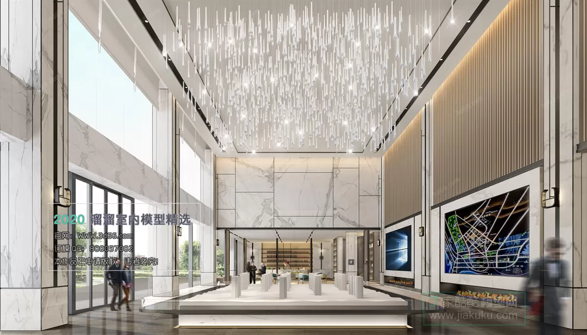 PUBLIC SPACE 3D MODEL – SalesCenter – 253